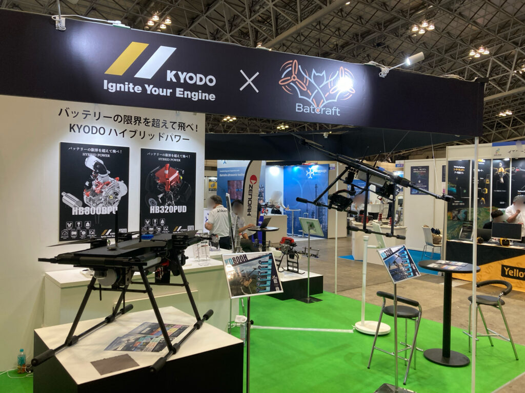 Japan Drone 2026 共同出展ブースの様子